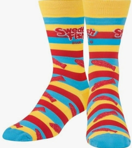 Swedish Fish Socks