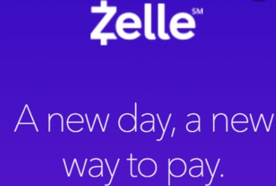 We now accept Zelle payments