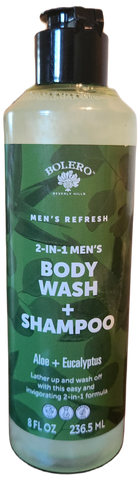 Mens Refresh - 2in1 Body Wash & Shampoo