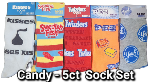 Candy - 5ct Sock Set