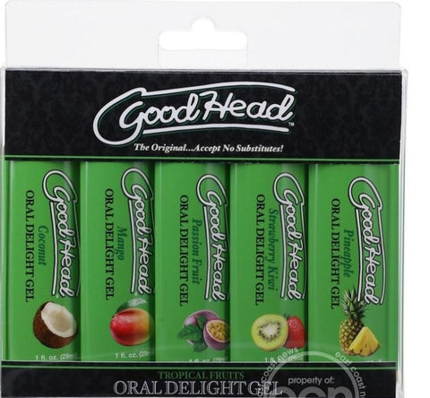 Goodhead- Oral Delight Gel - Tropical Flavors Set