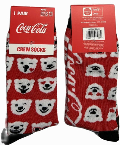 Coca-Cola Bears Socks