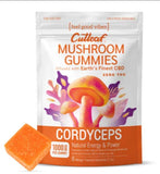 Cutleaf- Cordyceps - Mushroom Gummies - Zero THC