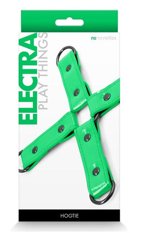 Electra Play Things PU Leather Hog Tie - Green
