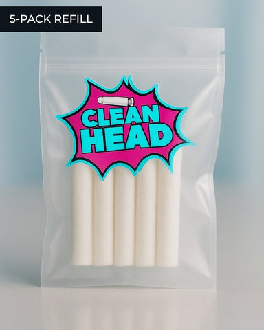 CleanHead -Wick Refill Pack - 5ct