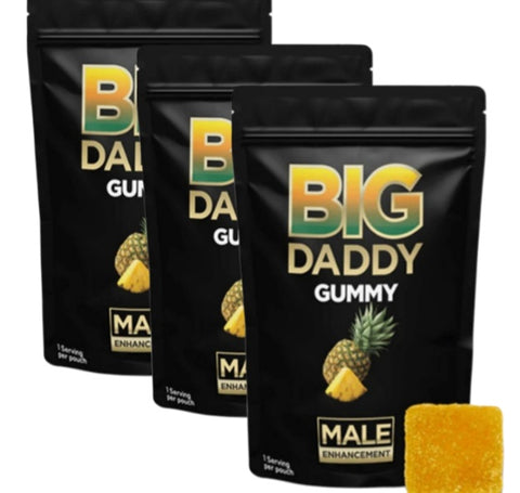 Big Daddy Gummy- Pineapple - 3ct Deal