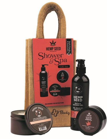 Earthly Body - Hemp Seed - Spa Gift Set