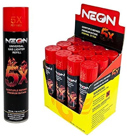 Neon 5X Butane Refill - B.B. USA Online Store