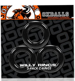 Oxballs - Willy Rings - 3ct - Black