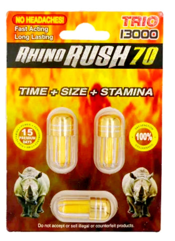 Rhino Rush 70XP - 3ct