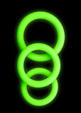Ouch! 3pc Cring Set - Glow In Dark