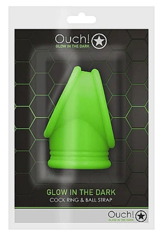 Ouch! Cring & Ball Strap - Glow In Dark