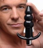Frisky - Bubbling Noir - ribbed Anal Plug - B.B. USA Online Store