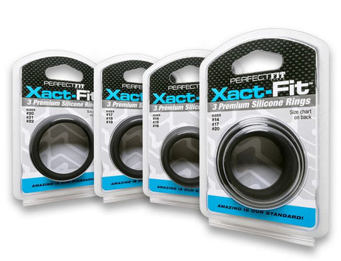 Perfect Fit - Xact Fit - 3 Mixed Sizes-  C-Ring Set - B.B. USA Online Store