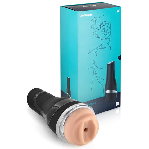 Satisfyer Men -Classic Masturbator - silver - B.B. USA Online Store